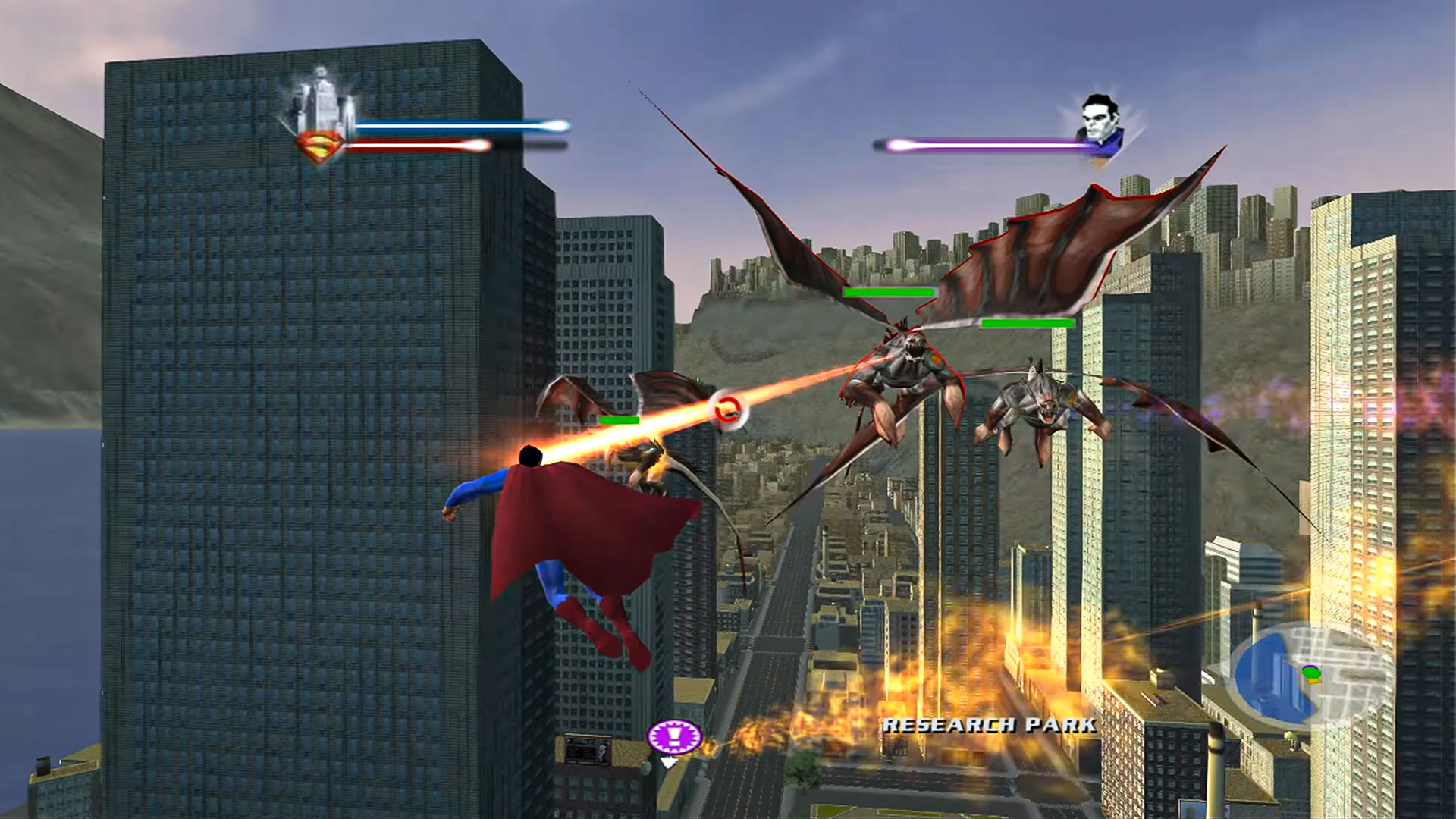 لعبة سوبر مان الاصلية