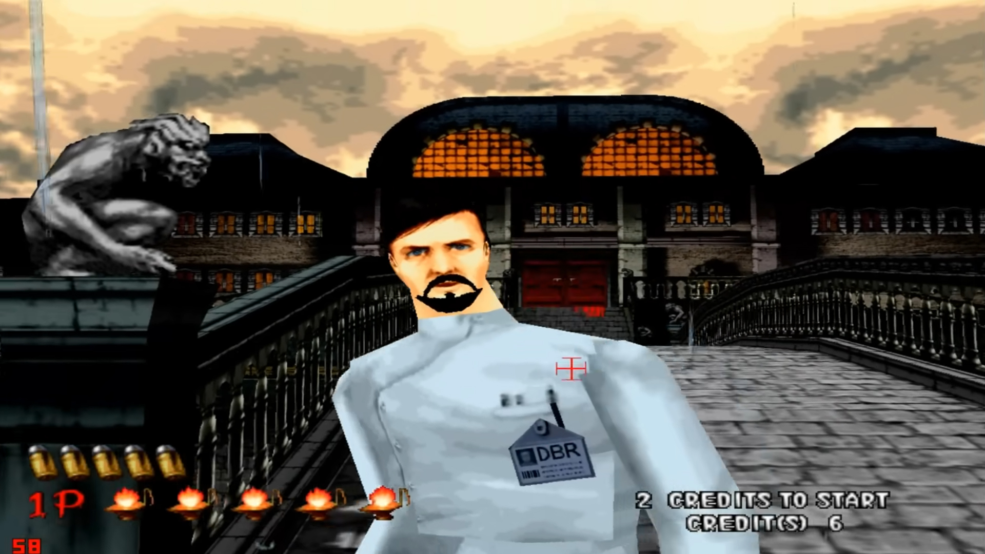 لعبة بيت الرعب القديمة