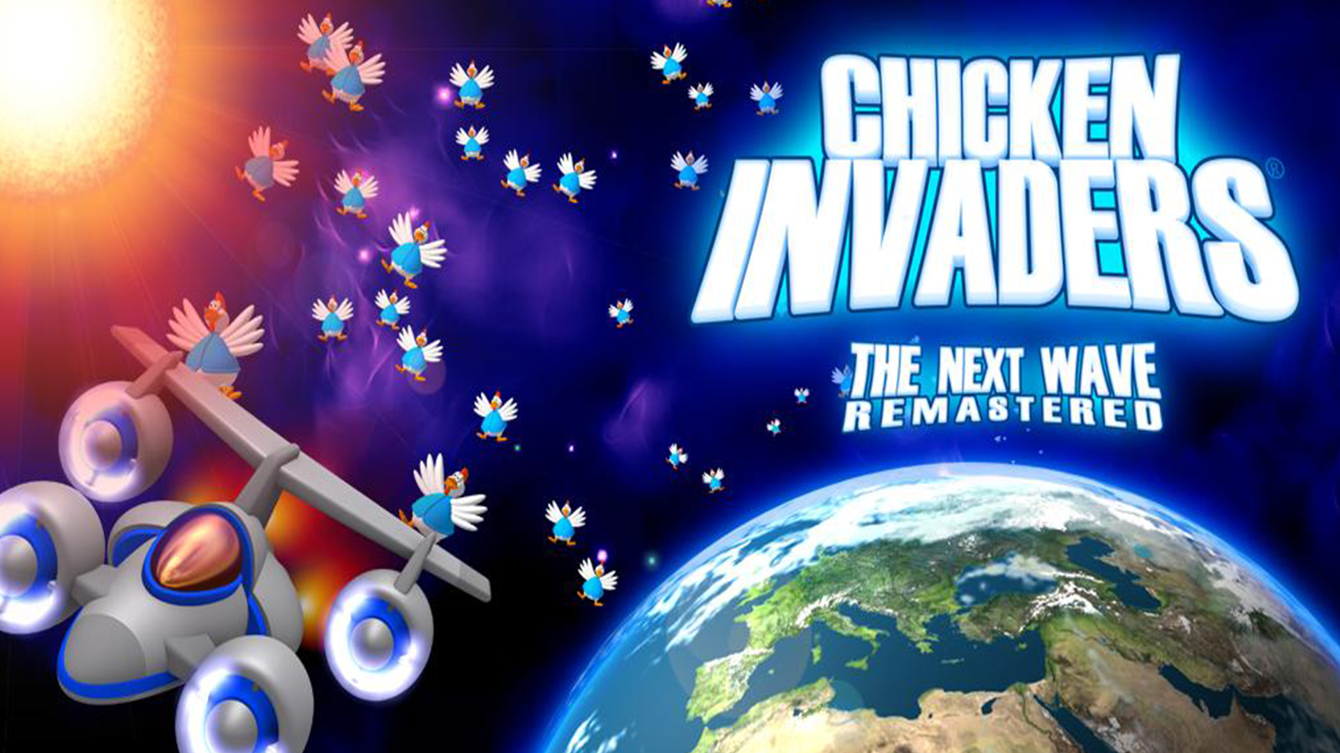 تحميل لعبة الفراخ 2 القديمة للكمبيوتر من ميديا فاير مجانا Chicken-Invaders-2