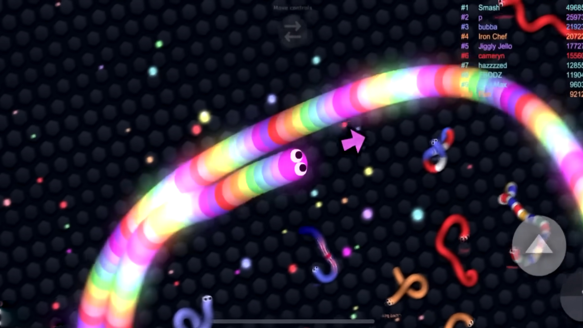 لعبة snake-slither