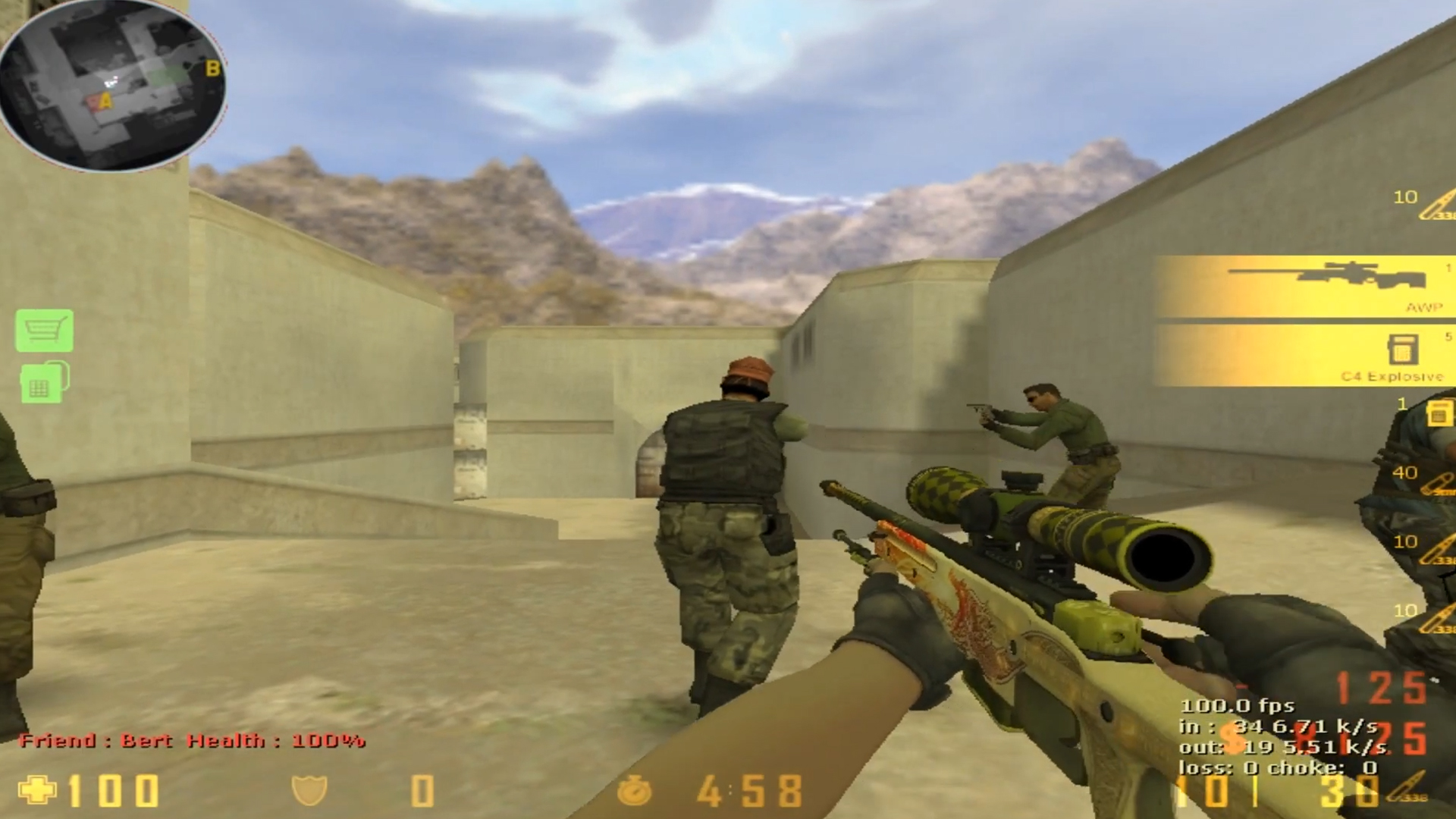 تنزيل لعبة كونترا سترايك 1.8