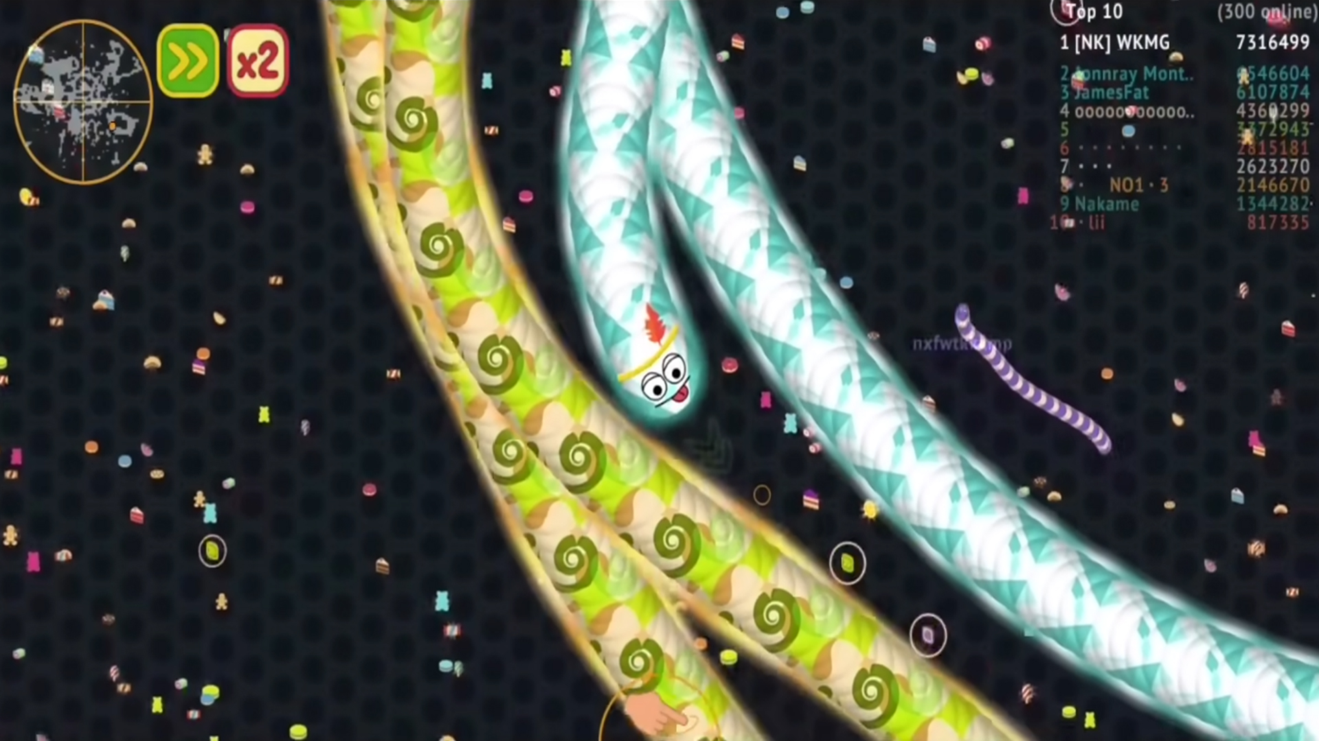 لعبة الدودة أون لاين للكمبيوتر